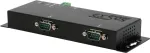 Ethernet į 2 x RS-232 adapteris Exsys EX-6112-2POE su PoE palaikymu ir 12V/3A maitinimo &scaron;altiniu