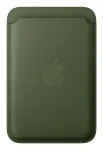 Apple FineWoven piniginė su MagSafe Moss Green Microtwill