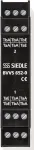 Siedle Bus-Video-Verteiler symmetrischHutschiene schwarz BVVS 652-0