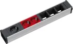 Prailginimo blokas Bachmann 912.024 0,2 m 3 AC lizdai Juoda Pilka