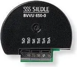 Siedle BVVU 650-0. Produktfarbe: Schwarz, Markenkompatibilit&auml;t: Siedle (200032250-00)