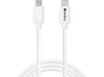 Sandberg USB-C į MicroUSB įkrovimo laidas 1 m, USB C, Micro-USB B, Baltas