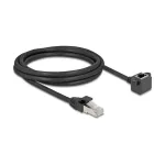 Tinklo kabelis DeLOCK 81098 RJ-45 Cat6 2 m Juoda