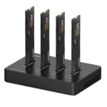 Premium Dock stotis 4x M.2 NVME SSD, iki 10Gbps/SSD