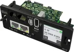 Vertiv Geist RTS, stebimas (įrenginio lygio), 1U, įvadas (2) IEC60320 C14 maitinimo lizdas 100-240V 10A arba 15A, fiksuojamos i&scaron;vestys (10) C13 (VA4U11A0)
