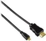 Hama HDMI 2 m laidas HDMI Type A (Standartinis) - HDMI Type D (Micro) juodas