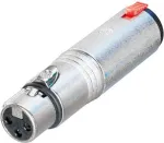 Neutrik - Audio-Adapter - XLR3 weiblich zu Stereo-Stecker weiblich (NA3FJ)