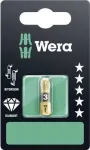 Wera antgalis PZD3, ilgis 25 mm, 1/4 inch &scaron;e&scaron;iabriaunis C6,3, BiTorsion, deimantinis, kortelėje, 1 vnt., 855/1 BDC SB (05073338001)
