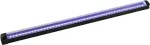 UV juosta EUROLITE 48LED 60 cm plona &ndash; UV ap&scaron;vietimo įrenginys, 48 &scaron;viesos diodai, 60 cm