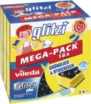 Valymo kempinė VILEDA Glitzi plus MEGA-PACK 18x &ndash; abrazyvinių kempinių rinkinys indams ir pavir&scaron;iams