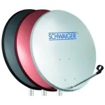 Schwaiger SPI550 raudonas &ndash; aliuminis, plastikas, plienas (SPI550.2)