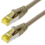 Helos pataisymo kabelis RJ-45 (M) - RJ-45 (M) 10 m SFTP (PIMF) CAT 6a pilkas