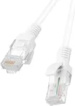 Tinklo kabelis Lanberg PCU6-10CC-0100-W 1 m Cat6 U/UTP baltas