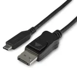 StarTech.com USB-C į DisplayPort 1.4 laidas, 1 m - 8K/5K/4K USB Type-C į DP 1.4 Alt Mode vaizdo adapteris - HBR3/HDR/DSC - 8K 60Hz DP monitoriaus laidas - USB-C/Thunderbolt 3
