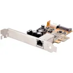 StarTech.com 1 prievado 2,5 Gbps PoE tinklo plok&scaron;tė, PCIe Ethernet kortelė su RJ45, 30W 802.3at PoE NIC, skirta staliniams kompiuteriams/serveriams, tinklo PoE LAN adapteris su žemo profilio laikikliu, NBaseT, Windows/Linux