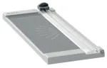 Leitz Precision Home popieriaus pjaustyklė A4, 8 lapų, 80 g/m&sup2;, pilka, guminė, 153 mm