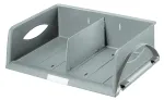 Leitz Sorty Tray Landscape A4 Maxi pilkas dokumentų dėklas