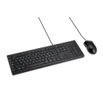 Kensington K75452CH klaviatūros ir pelės rinkinys, laidinis, USB, membraninis, QWERTZ, juodas