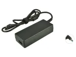 2-Power AC adapter 19.5V 45W su maitinimo laidu, vidaus, 110-240 V, 19.5 V, AC-DC, juodas, 47 mm