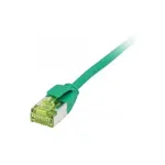 Patch Laidas RJ45, CAT6A 500 MHz, 3 m, Žalias, U/FTP, plonas apvalus d=3,8 mm, TPE/LSZH (Superflex), AWG32, su Cat.7 žaliava, Synergy 21 (S217356V3)