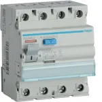 Apsauginis nuotėkio srovės relė Hager CD441J 30 mA 4&times;40 A AC