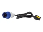 APC maitinimo laidas IEC 60309 16A (M) &ndash; IEC 60320 C19 &ndash; 16 A &ndash; 3,0 m &ndash; užrakinamas &ndash; juodas &ndash; P/N: SMT2200I-AR, SMT2200R2I-AR, SMT3000I-AR, SMT3000R2I-AR, SRT1500XLI, SRT2200XLI-KR (AP8758)