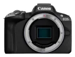 Canon EOS R50, Juoda + RF-S 18-45mm F4.5-6.3 IS STM rinkinys, 24,2 MP, 6000 x 4000 pikselių, CMOS, 4K Ultra HD, liečiamas ekranas, Juoda