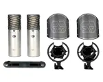Aston Microphones Spirit Stereo Pair &ndash; pora didelės diafragmos kondensacinių mikrofonų