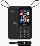 AGM Mobile M11 4G atsparusis funkcinis telefonas, 2.8 inch ekranas, IP68/IP69K, 4000 mAh, juodas