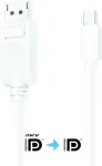 Purelink iSeries DisplayPort&ndash;Mini DisplayPort kabelis 1,5 m baltas su fiksatoriumi (IS1100-015)