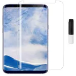 EVELATUS Samsung Galaxy S9 Plus skaidraus stiklo UV ekrano apsauga su skystais klijais