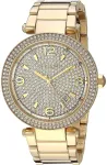 Michael Kors MK6510 Pyper moteri&scaron;kas laikrodis su rožinio aukso spalvos nerūdijančio plieno apyranke, 38 mm