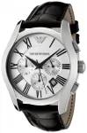 ARMANI AR0669 Vyri&scaron;kas Nerūdijančio Plieno Chronografo Laikrodis 42mm