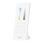 Miboxer Y2-W 2.4GHz dvigubos baltos CCT LED nuotolinio valdymo pultas, 3 zonos, baltas