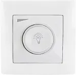 VCX WESA LC 36A LED Rotary Dimmer 200/600W White