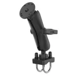 RAM MOUNTS C Size Medium Double Socket Arm, Black, 5.69 inch Overall Length
