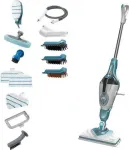 Ne&scaron;iojamas garinis valytuvas Black & Decker BHSM1610DSM 0,5 L 1600 W Aqua spalva, baltas