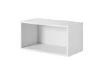 Cama Meble ROCO RO4 atvira daiktų spintelė, 75&times;37&times;37, baltos spalvos