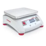 Ne&scaron;iojamos elektroninės svarstyklės OHAUS Valor 1000 V12P15 EU &ndash; 15 kg, 2 g tikslumas, nerūdijančio plieno platforma