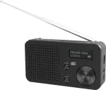 Telestar TOP 100 DAB+ ne&scaron;iojamas radijo imtuvas su FM, juodos spalvos