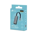 TP-Link UE302C USB-C į Gigabit Ethernet adapteris - 10/100/1000 Mbps, USB 3.0, juodas