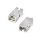 LogiLink Cat.6A ekranuotas RJ45 tiesinis movas, metalinis korpusas, pramoninės klasės