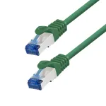 LogiLink Cat.6A S/FTP LSZH jungiamasis laidas, CCA, žalias, 10 m, EconLine