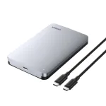 UGREEN CM300 2,5 colio USB Type-C kietojo disko dėklas - sidabrinis