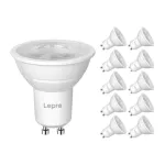 LEPRO 200084-WW-EU-10 GU10 pritemdoma LED lemputė, 4,5W, 345 lm, 2700K, 38&deg;, 10 vnt. pakuotė