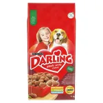 PURINA Darling Beef with Chicken sausas &scaron;unų maistas - 15 kg