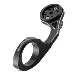 Rockbros FK-301 2-in-1 dviračio vairuotvės laikiklis - dviračio kompiuteriui ir veiksmo kamerai/žibintui, juodas