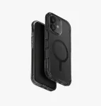 UNIQ Combat iPhone 17 dėklas su MagClick įkrovimu - juodas