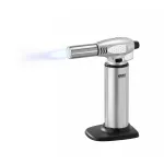 GEFU FUEGO Creme Brulee virtuvinis degiklis G-35400, juodas/nerūdijantis plienas