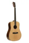 Stagg SA45 D-AC Dreadnought akustinė gitara - Natural